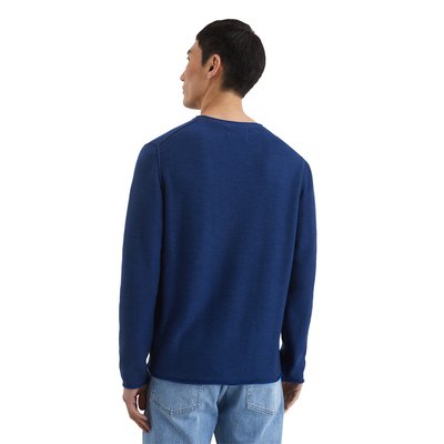Pull-over regular en mélange de coton et de lin bio MARC O'POLO