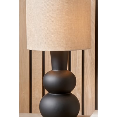 Arielle Curved Bottle Ceramic Table Lamp ÉDITÉ
