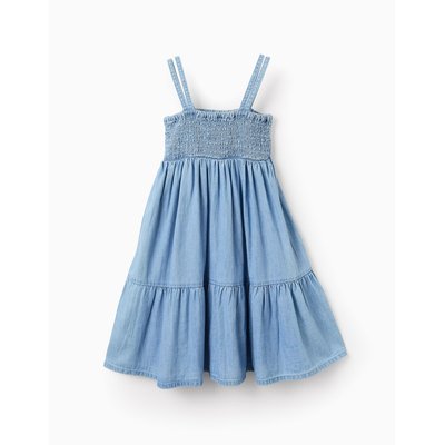 Robe en Jean à Bretelles Doubles ZIPPY