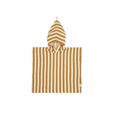 Poncho de plage 1-3Y doublure en gaze de coton PORTOFINO NOBODINOZ