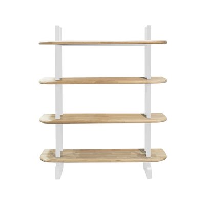 Etagère haute en chêne et acier - NATAKI MATHI DESIGN
