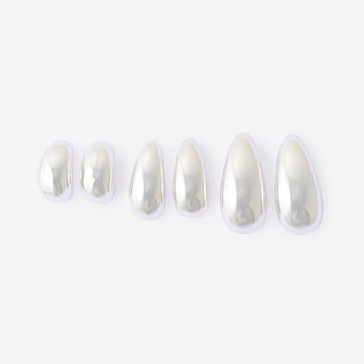 Set de 3 paires de boucles d'oreilles gouttes argentées BALABOOSTE