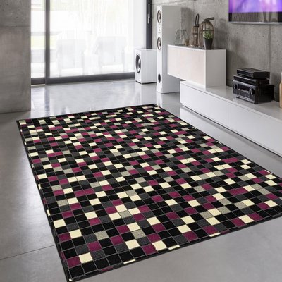 Tapis Chambre tissé motif géométrique AF1 PIXELY UN AMOUR DE TAPIS
