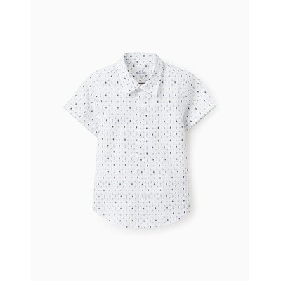 Chemise à Manches Courtes à Motif ZIPPY