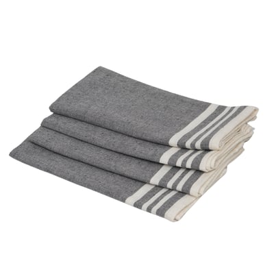 Lot de 4 serviettes de table coton MAHDIA FEBRONIE