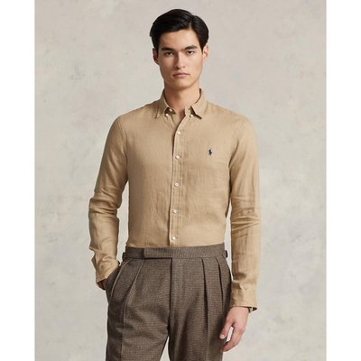 Linen Regular Fit Shirt with Long Sleeves POLO RALPH LAUREN
