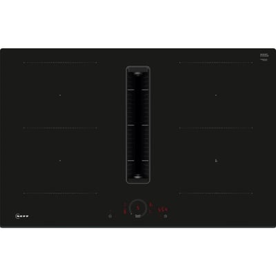 Plaque induction aspirante V58FHQ4L0, N70, Twist Touch NEFF