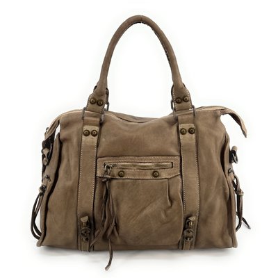 Sac à main en cuir italien STORM XL HURRICAN OH MY BAG