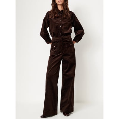 Pantalon large en velours, MANHASTREET SESSUN