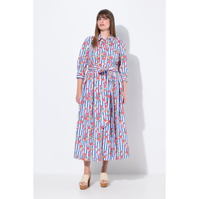 Robe chemisier motif à fleurs ULLA POPKEN