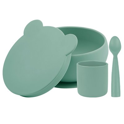 Coffret mes premiers repas, Bol Cuillère Gobelet MINIKOIOI