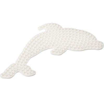 Plaque dauphin perles plastique Midi HAMA