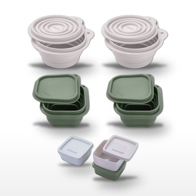 Boite à Snacks Pliable en Silicone Storage FACKELMANN