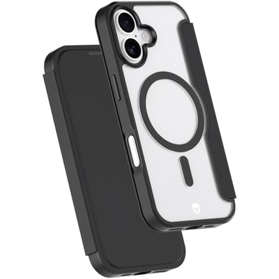 Etui iPhone 17 Folio MagSafe Noir FORCE CASE