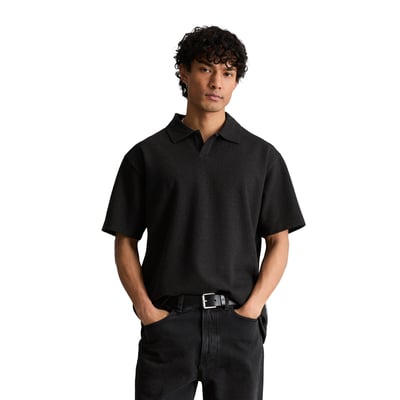 Polo relaxed avec une fine structure bouclée MARC O’POLO DENIM