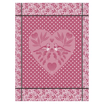 Torchon en Coton, AMOUR LE JACQUARD FRANCAIS