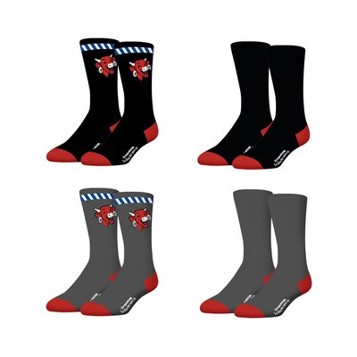 Lot de 4 Chaussette La Vache Qui Rit coton FREEGUN