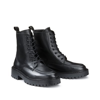 Ботинки из кожи, изготовленные в Европе LA REDOUTE COLLECTIONS