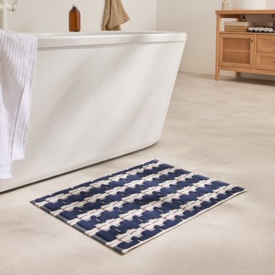 Alfombra de baño de rizo jacquard, Meiri LA REDOUTE INTERIEURS