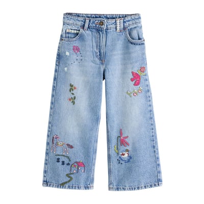 Jean large brodé NEXT