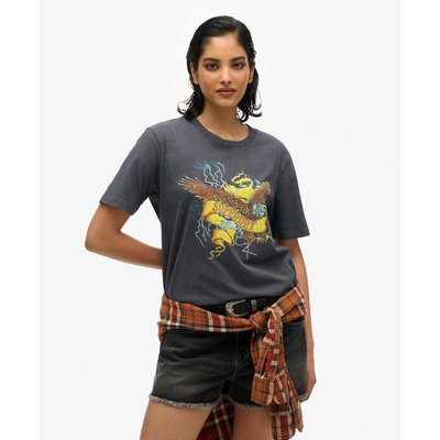 T-shirt décontracté à motif Biker Rock SUPERDRY