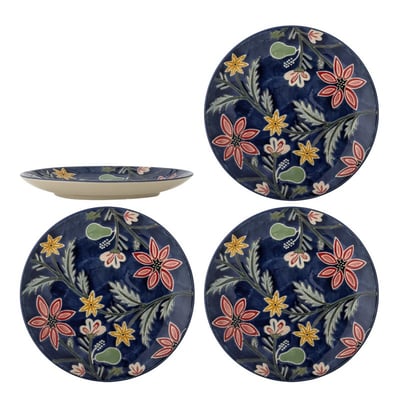 Petites assiettes grès floral Blomingville Meredith set de 4 BLOOMINGVILLE