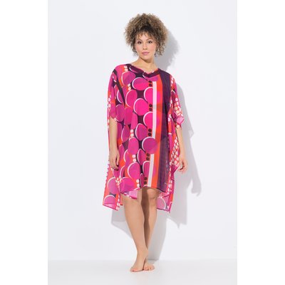 Tunique en mousseline oversize, motif à pois ULLA POPKEN