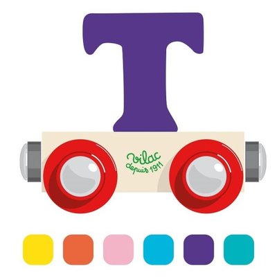 Lettre wagon VILAC