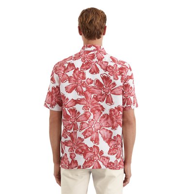 Chemise à manches courtes regular en pur lin MARC O'POLO