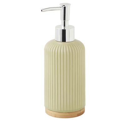 Distributeur de savon strié en céramique SMART GUY LEVASSEUR