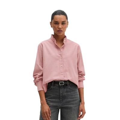 Blouse à volants regular en qualité velours côtelé MARC O'POLO