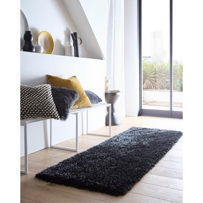Hand Tufted Shimmer Shaggy Runner Rug SO'HOME