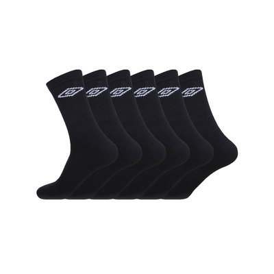Lot de 6 Paires de Chaussettes Tennis UMBRO