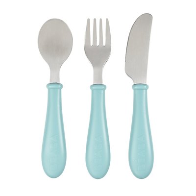 Set de 3 couverts en inox BEABA