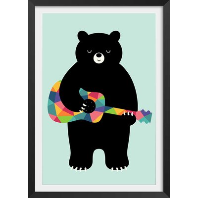 Affiche  rock and roll bear HEXOA