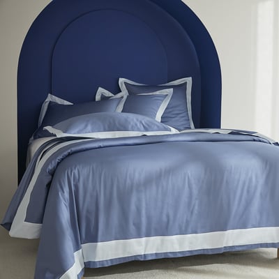Drap plat satin de coton égyptien HARMONIE MPC MAISON