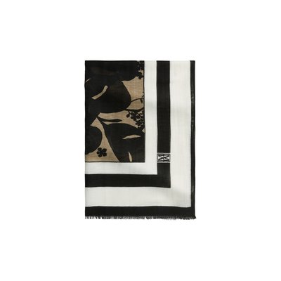 Foulard en coton et lin mélangés MARC O'POLO