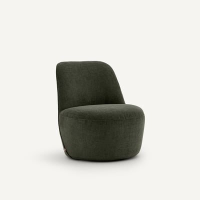 Sillón giratorio de poliéster, ROSEBURY, diseño de Emmanuel Gallina AM.PM X EMMANUEL GALLINA