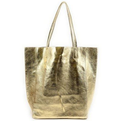Sac à main cabas en cuir grainé italien NICE OH MY BAG