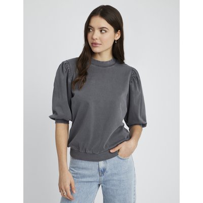 Sweat délavé avec fronces BZB
