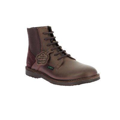 Bottines en cuir à lacets Kick Liti KICKERS