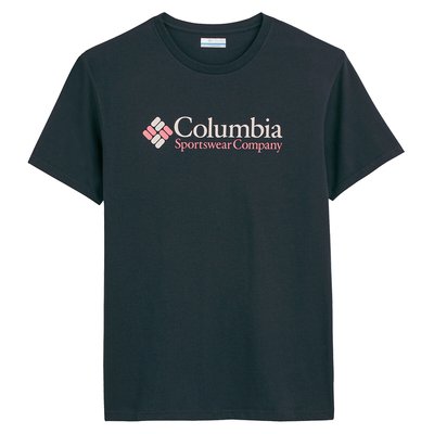 Essential Short Sleeve T-Shirt with Chest Logo Print COLUMBIA