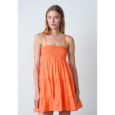 Robe courte en coton fines bretelles SALLY ETAM