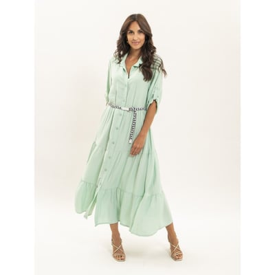 Robe Chemise Longue Avec Ceinture Itonia DONA LISA