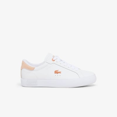 Sneakers Powercourt femme en cuir LACOSTE