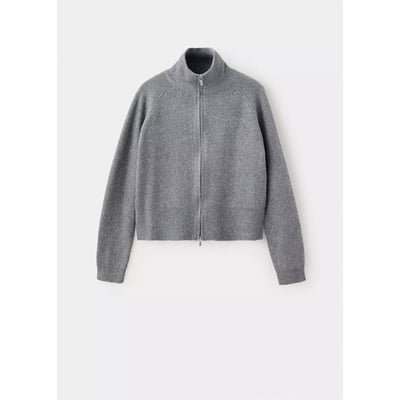 Cardigan côtelé fermeture Éclair MANGO TEEN