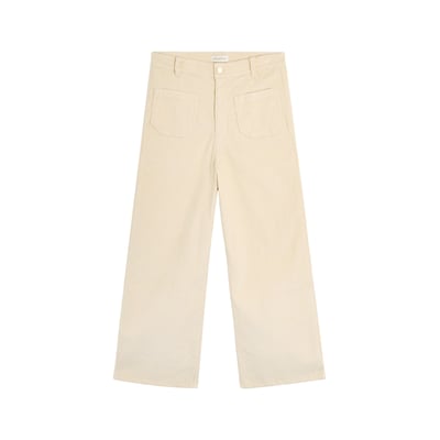 PANTALON JANE VELOURS CREAM PULLIN