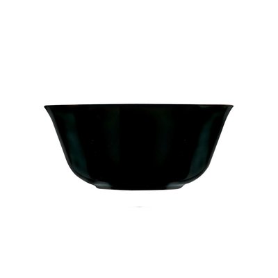 6 coupelles noires 12 cm -CARINE LUMINARC