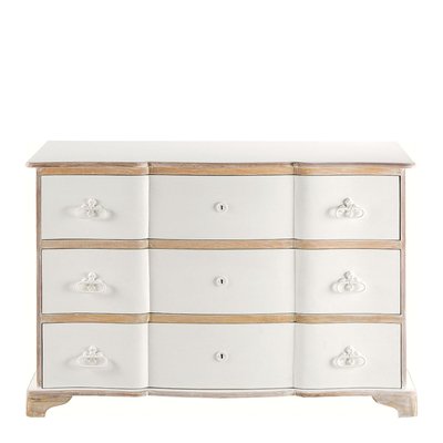 Commode en manguier et MDF BLANC D’IVOIRE