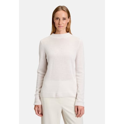 Pull en cachemire à col droit BETTY BARCLAY